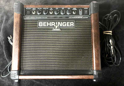 Vintage Behringer Ultracoustic AT108 Guitar Amp 15 Watt (Pre-Owned)