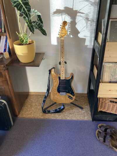 FENDER Stratocaster Natur 1980 ORIGINAL | Maple Neck ? E-Gitarre ? Natural