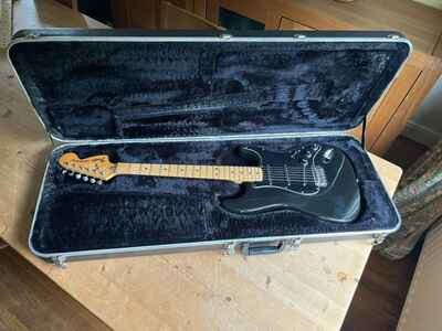 1979 Fender USA Vintage Factory Black Stratocaster Strat Very Clean OHSC