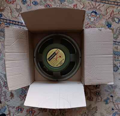 Vintage 1973 Celestion Greenback G12H 30w 16ohm  /   July 4 1973   /  T 1281