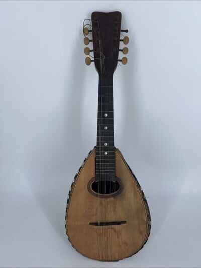 Antique 8 String Mandolin BowlBack AMERICAN  CONSERVATORY ??NEEDS RESTORATION??