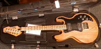 Peavey T-60 Natural Electric Guitar with case vintage used Made in USA