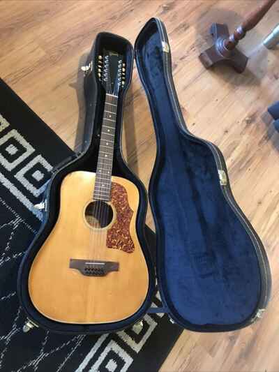 Gibson B-45-12 Deluxe 12 string acoustic guitar￼ With Case