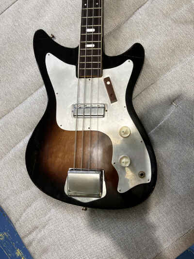 Tempo electric bass japanese 1960s like Sears