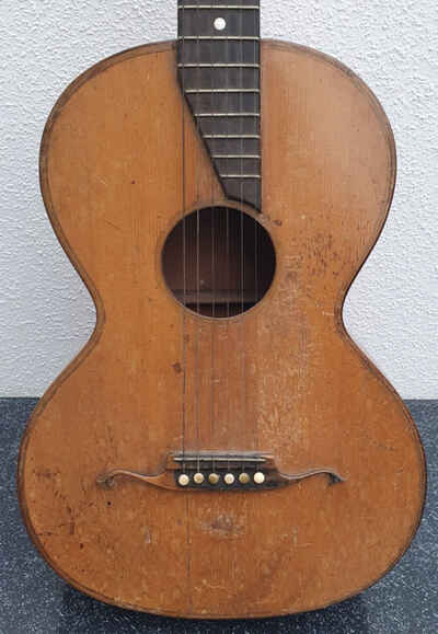 Schöne antike Parlor Gitarre antique guitar