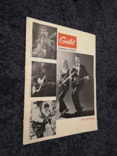 Rare 1965-66  Guild Electric Guitar And Amplifier Catalogues