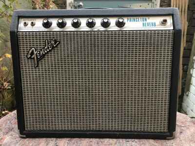 Fender Princeton Reverb - Genuine Vintage Combo Guitar Amplifier