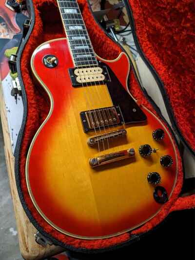 1979 Gibson USA Les Paul Custom Cherry Sunburst - EXCELLENT CONDITION