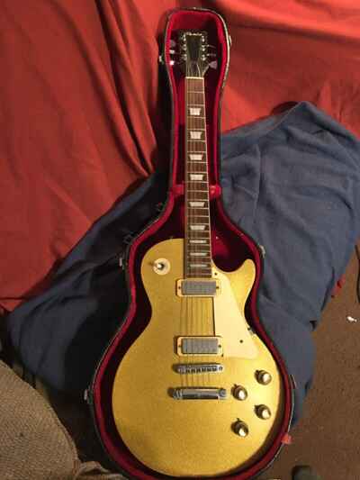 1970s Penco Gold Top  LES PAUL  Electric Guitar W / case Matsumoku Japan