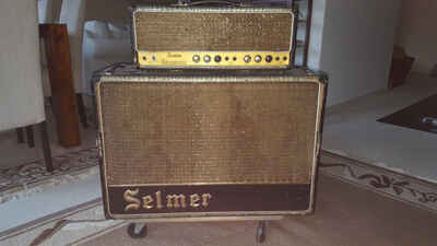 Selmer Truvoice Bassmaster with Crocskin Cabinet  early 1960