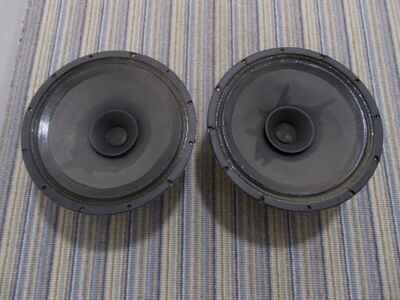 Vintage PEERLESS alnico loudspeaker drivers WEM 1970s 30cm / 12 inch