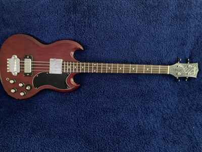 Sango EB-3 SG Short Scale Bass, Japan, Matsumoku ?69-?70. Excellent Setup