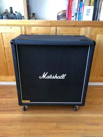 Vintage Original 1985 Marshall JCM 800 Lead 4x12 Speaker Amp Cabinet England