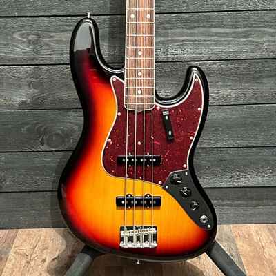 Fender American Vintage II 1966 Jazz Bass USA 4 String Electric Bass Guitar - Su