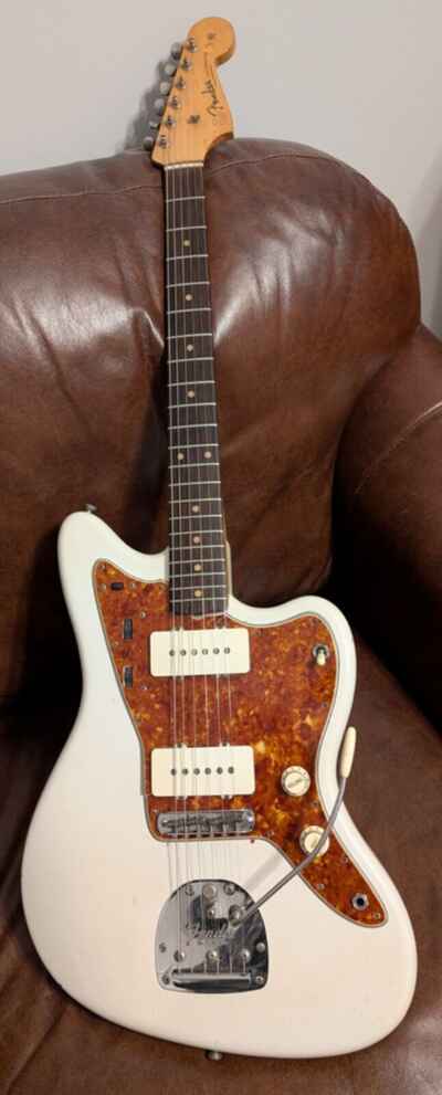 1959- 60 Fender Jazzmaster Olympic White Refinish