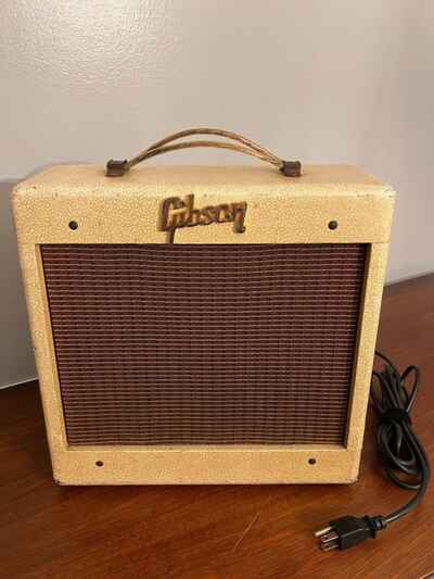 Vintage Gibson GA-5 Amplifier ?? Serviced (Recapped, New Cord, Tubes & Speaker)