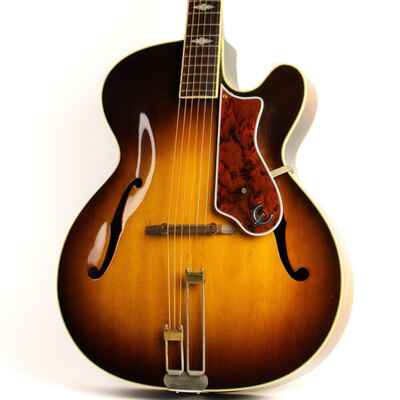 Epiphone Triumph Regent archtop guitar, 1951, sunburst, beautiful condition.