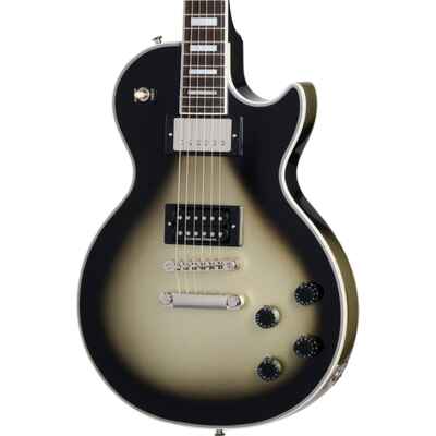 Epiphone Adam Jones 1979 Les Paul Custom Electric Guitar - Antique Silverburst