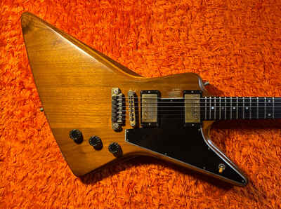 Gibson Explorer E2 Walnut 1980 Rare collector