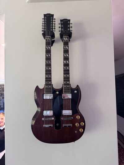 Gibson EDS-1275 Walnut Signed by Steve Vai