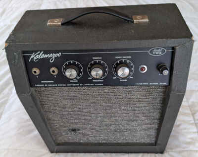 Kalamazoo Model Two Tremolo Guitar Tube Amplifier vintage Gibson harmonica harp