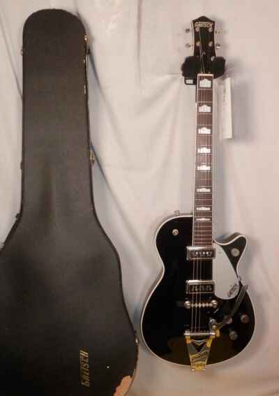 Gretsch G6128T-1957 DuoJet with Bigsby Black electric guitar with case used 1998