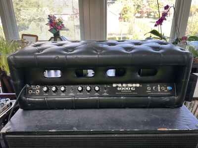 1971 Plush 4000G Tube Guitar Amp Head and 215 Cab with EV SRO Speakers Tested