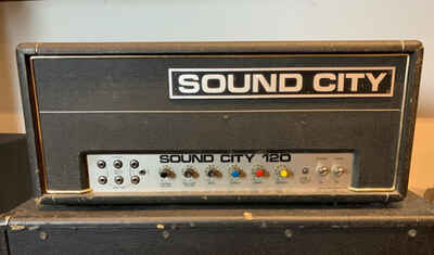 Vintage 1970s Sound City 120 MKIV Mark 4
