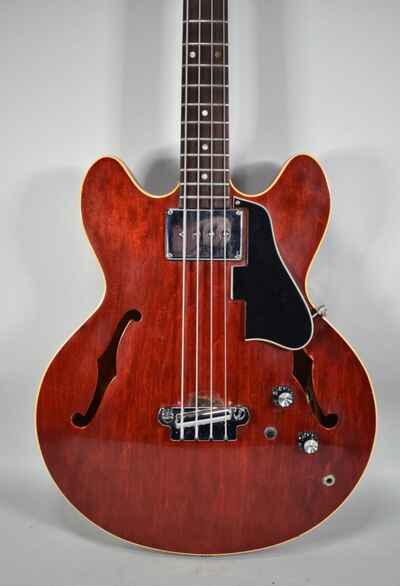 1967 Gibson EB-2 Bass Cherry Red w / Ohsc