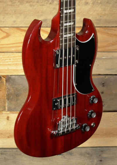 Gibson SG Standard Bass Heritage Cherry w /  Case "Excellent Condition"