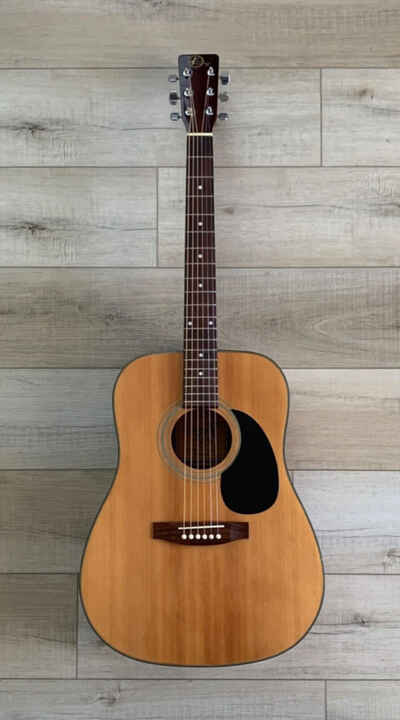 Vintage KAY Model K505H Dreadnought Acoustic Guitar HTF Model Nice Player & Tone