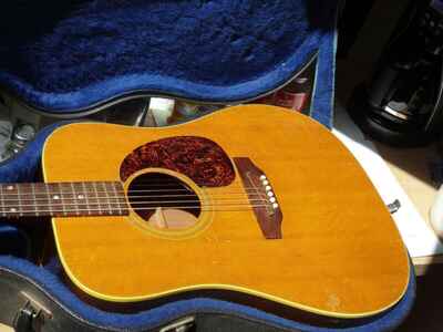 Gibson J-50 Acoustic Guitar 1968 w /  Hard Case