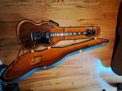 SUPERB Vintage Gibson SG 1974 Standard, Walnut w / Original HCase! FREE SHIPPING!