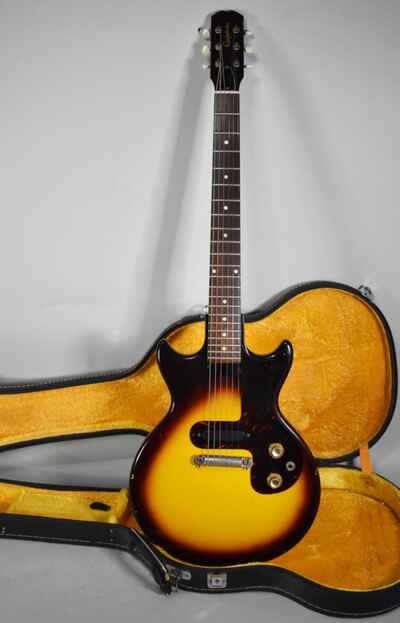 1963 Epiphone Olympic (Melody Maker) Sunburst Finish Electric Guitar w / HSC