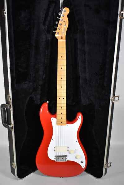 1981 Fender Bullet H-1 Single Pickup Dakota Red Finish Electric Guitar w / OHSC