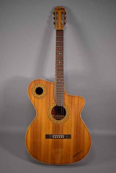 1970s Kremona Zornitsa Made In Bulgaria Natural Finish Acoustic Guitar