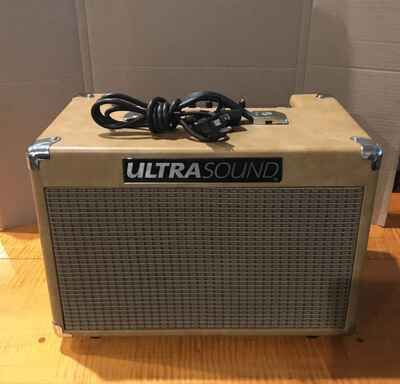 AG-30 ULTRASOUND Acoustic Guitar Amplifier 30W VINTAGE Tested Great Sound CLEAN