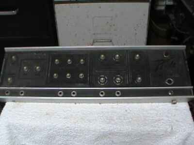 Peavey 400 Bass Guitar Amplifier Front Faceplate Preamp ASSY  Parts or Repair #2