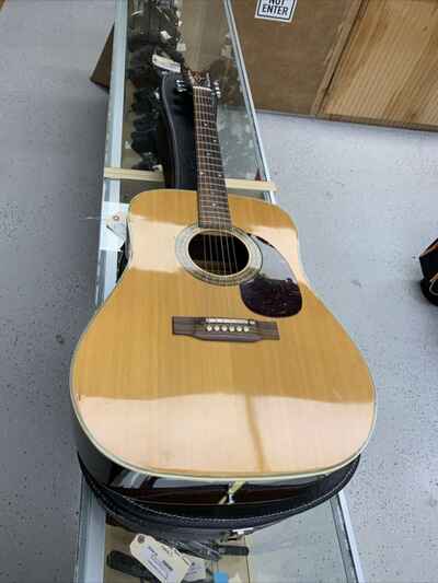 1970??s Alvarez 5023 Acoustic Guitar With Hard Case 209575