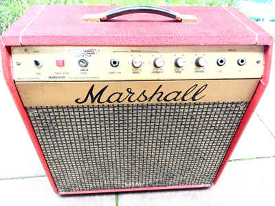 Marshall 2060 Mercury 25-Watt 1x12" Guitar Combo 1972 - 1973 - Red