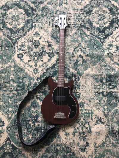 Gibson Les Paul Junior Tribute DC bass, worn brown