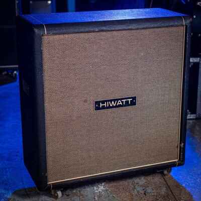 Hiwatt SE4122 4x12 Cabinet 1972 - Black