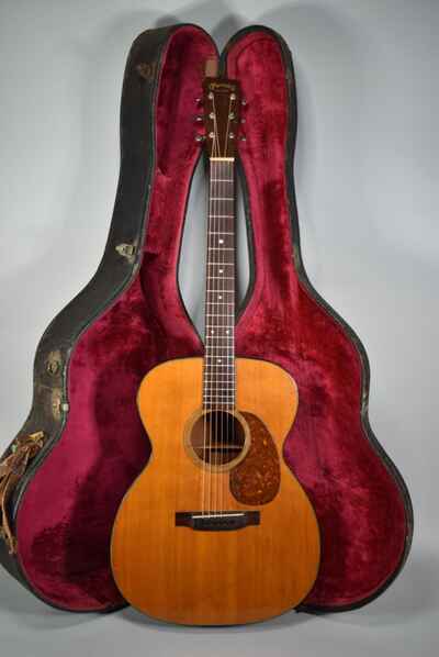 1954 Martin 000-18 Natural Finish Acoustic Guitar w / OHSC