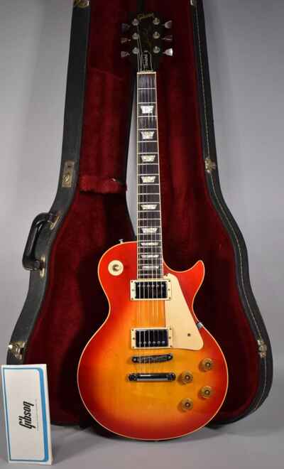 1980 Gibson Les Paul Standard Cherry Sunburst W / OHSC