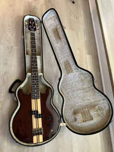 Vintage Vantage VS696B Bass Guitar Made In Japan + OG Case Matsumoku