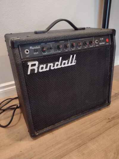 Vintage Randall C50 Guitar Amp Early 1990s super Clean 8 Ohms