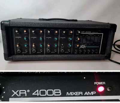 Vtg Peavey XR400 B MIXER AMP Century Amplifier 200H Power Module 1979 Made USA