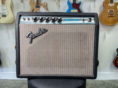 1975 Fender Vibro Champ Silverface Guitar Amp