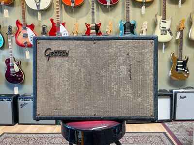 1965 Gretsch 6162 Dual Twin Reverb 18w 2x10" Combo Amp