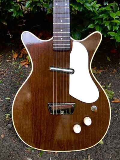 Danelectro Deluxe DC model JIMMY PAGE LED ZEPPELIN 1959 - Walnut